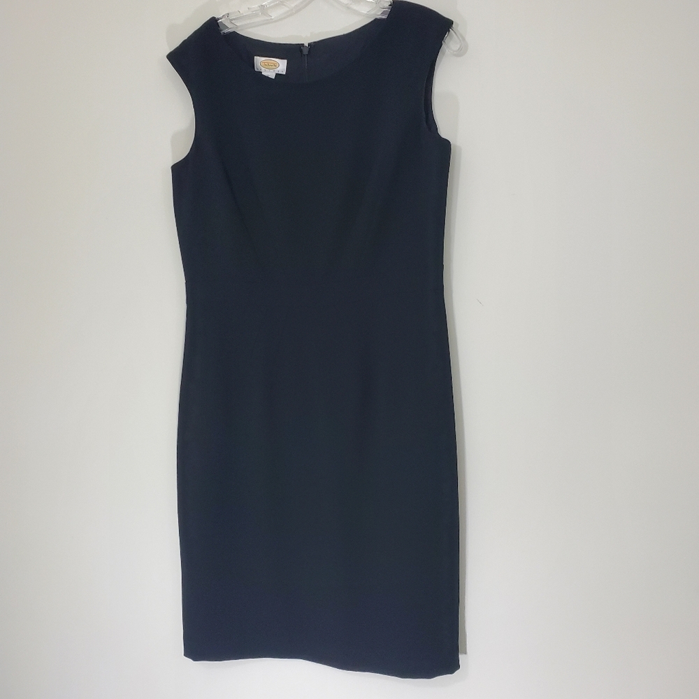 Talbots Petites Black Sleeveless Dress, Size 12P